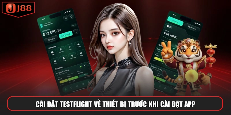 Cài đặt TestFlight về thiết bị trước khi cài đặt app